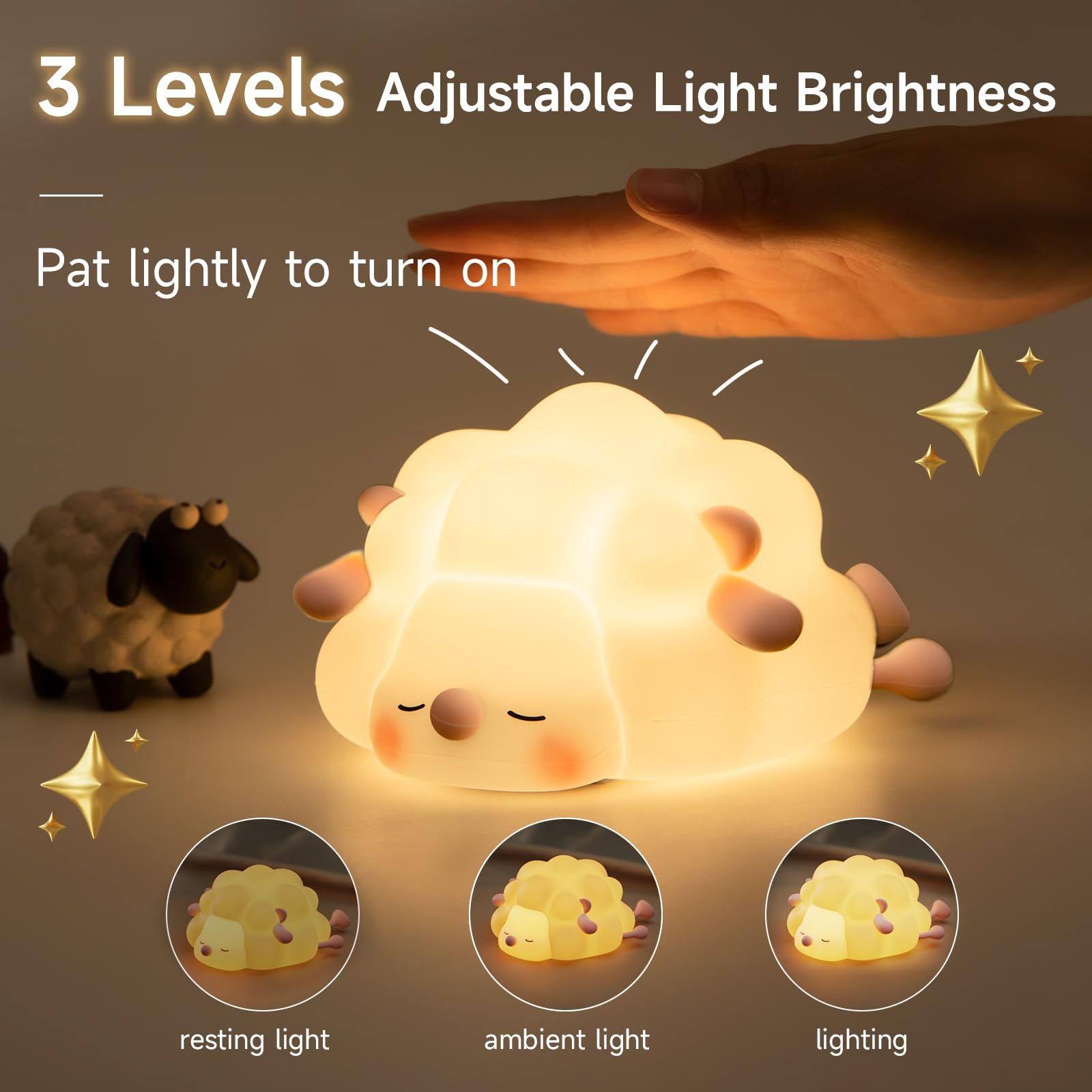 Sheep Dreams: Rechargeable Sleep Light