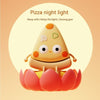 Pizza Party Glow: Creative Bedroom Soft Light Night Lamp