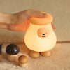 Mushroom Magic: Cute Rechargeable Silicone Bedside Night Light