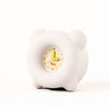 Cheery Cartoon Alarm Clock: Silicone Bedside Pat Night Lamp